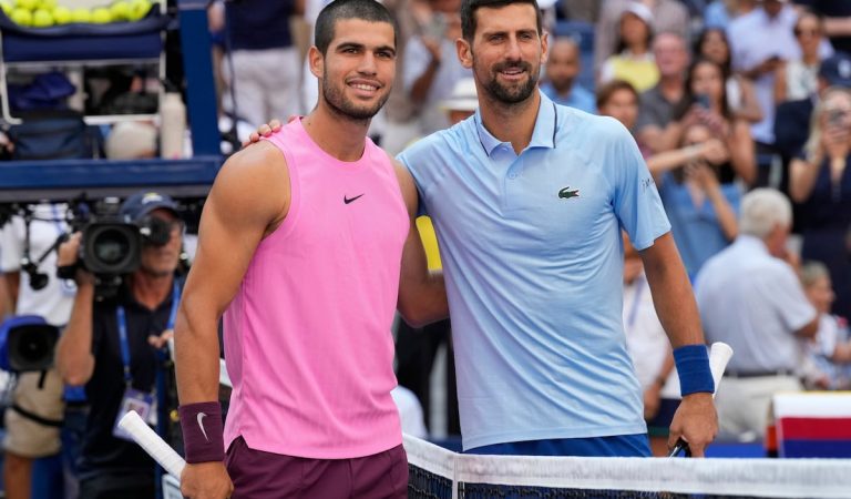 Djokovic – Alcaraz en directo | El español se lleva el primer set en la semifinal del US Open | Tenis | Deportes Djokovic – Alcaraz en directo | El español se lleva el primer set en la semifinal del US Open | Tenis | Deportes